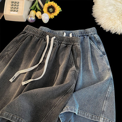 Weekend Distressed Denim Shorts