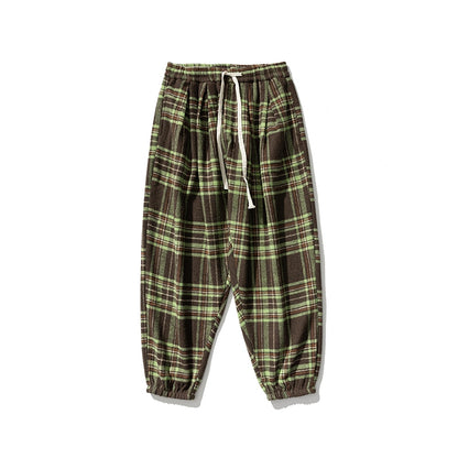 Hype Plaid Joggers