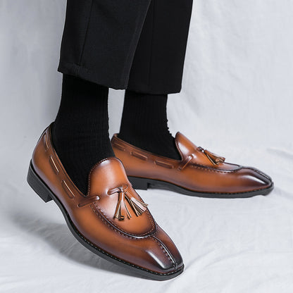 Windsor Genuine Leather Tassel Loafers