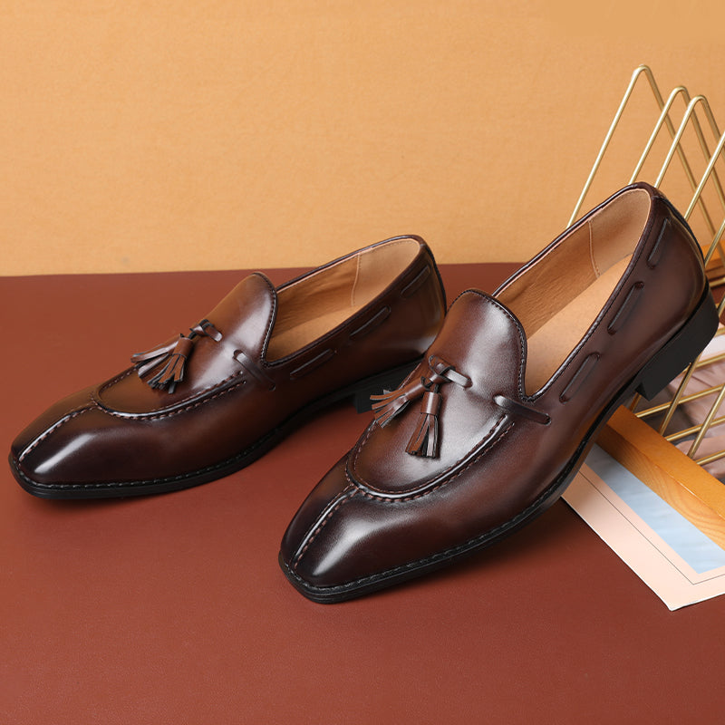 Windsor Genuine Leather Tassel Loafers