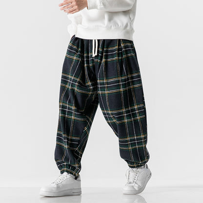 Hype Plaid Joggers