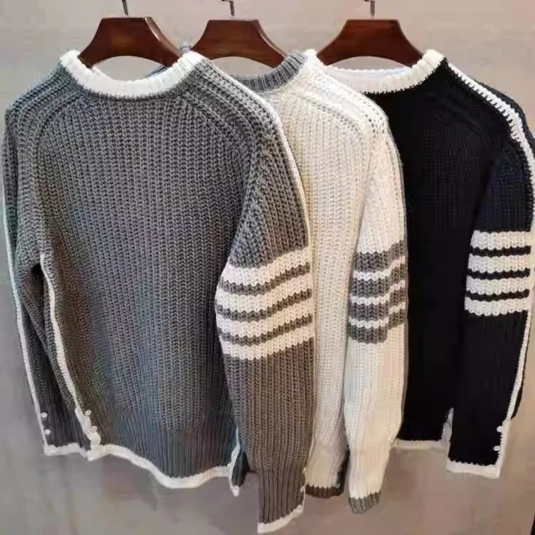 Varsity Knitted Sweater