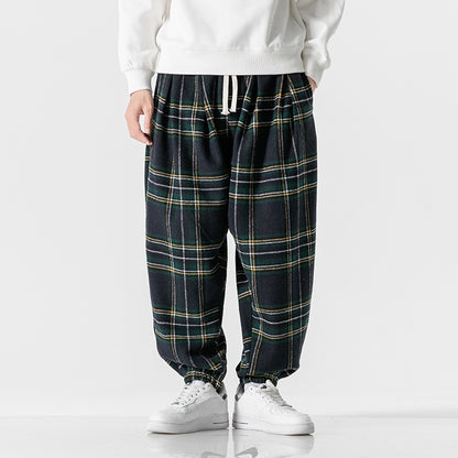 Hype Plaid Joggers