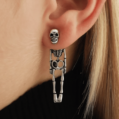 Skeleton Drop Earrings